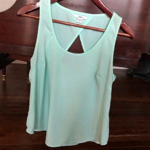 Bar III Eggshell Blue Tank Top